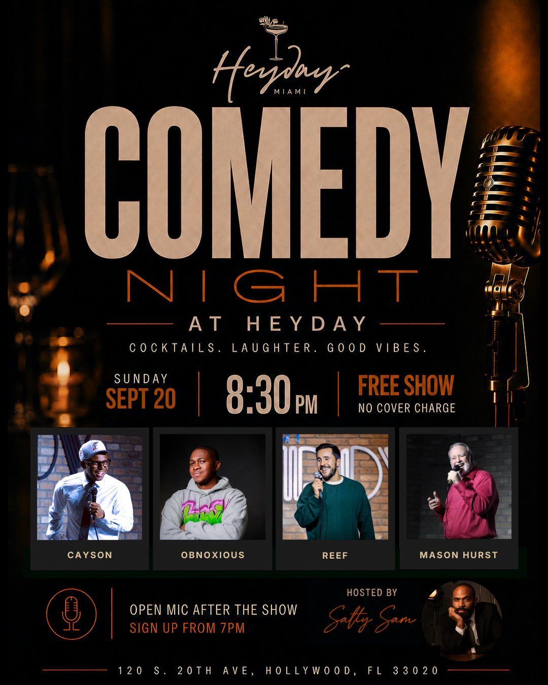 Heyday Miami music lineup