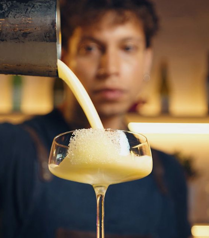 Cocktail at the Heyday bar
